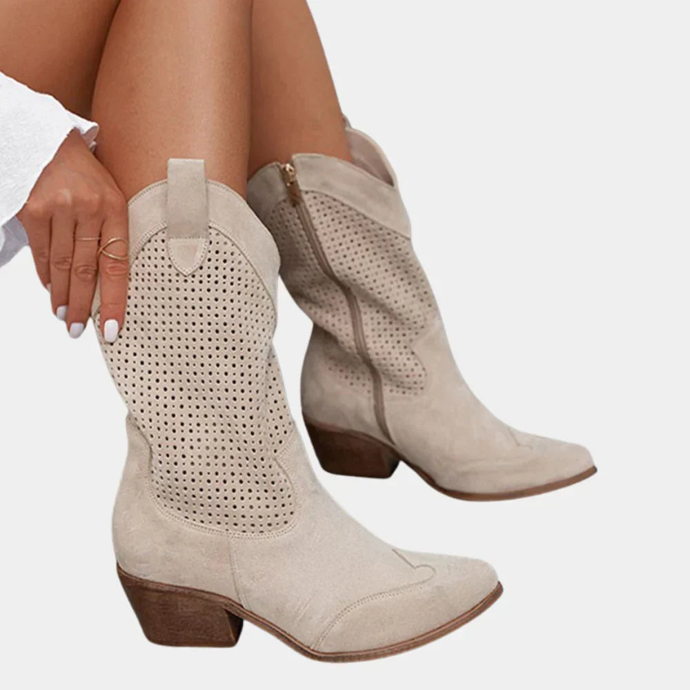 Breathable Cowboy Boots Western Versatile Everyday Comfort