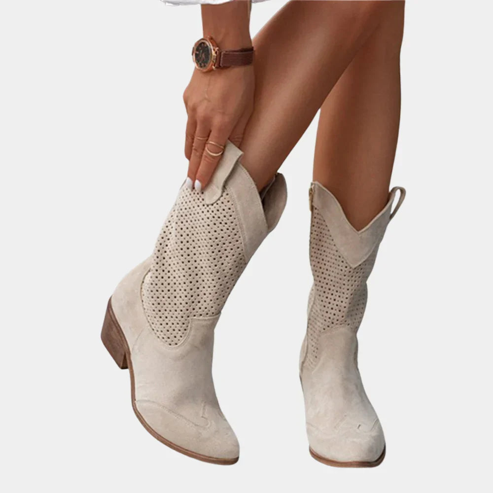 Breathable Cowboy Boots Western Versatile Everyday Comfort