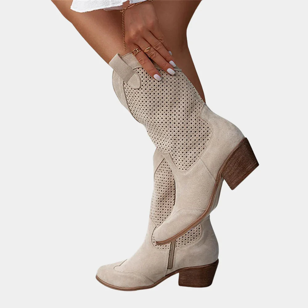 Breathable Cowboy Boots Western Versatile Everyday Comfort