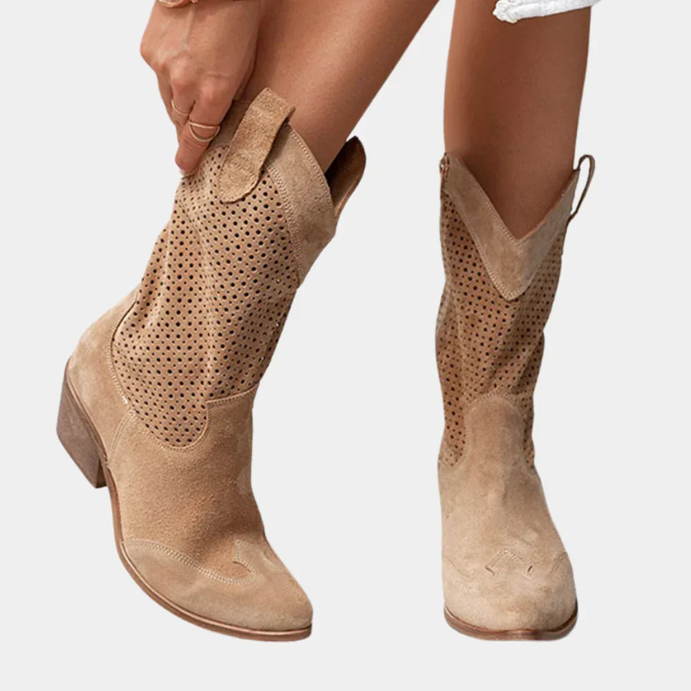 Breathable Cowboy Boots Western Versatile Everyday Comfort